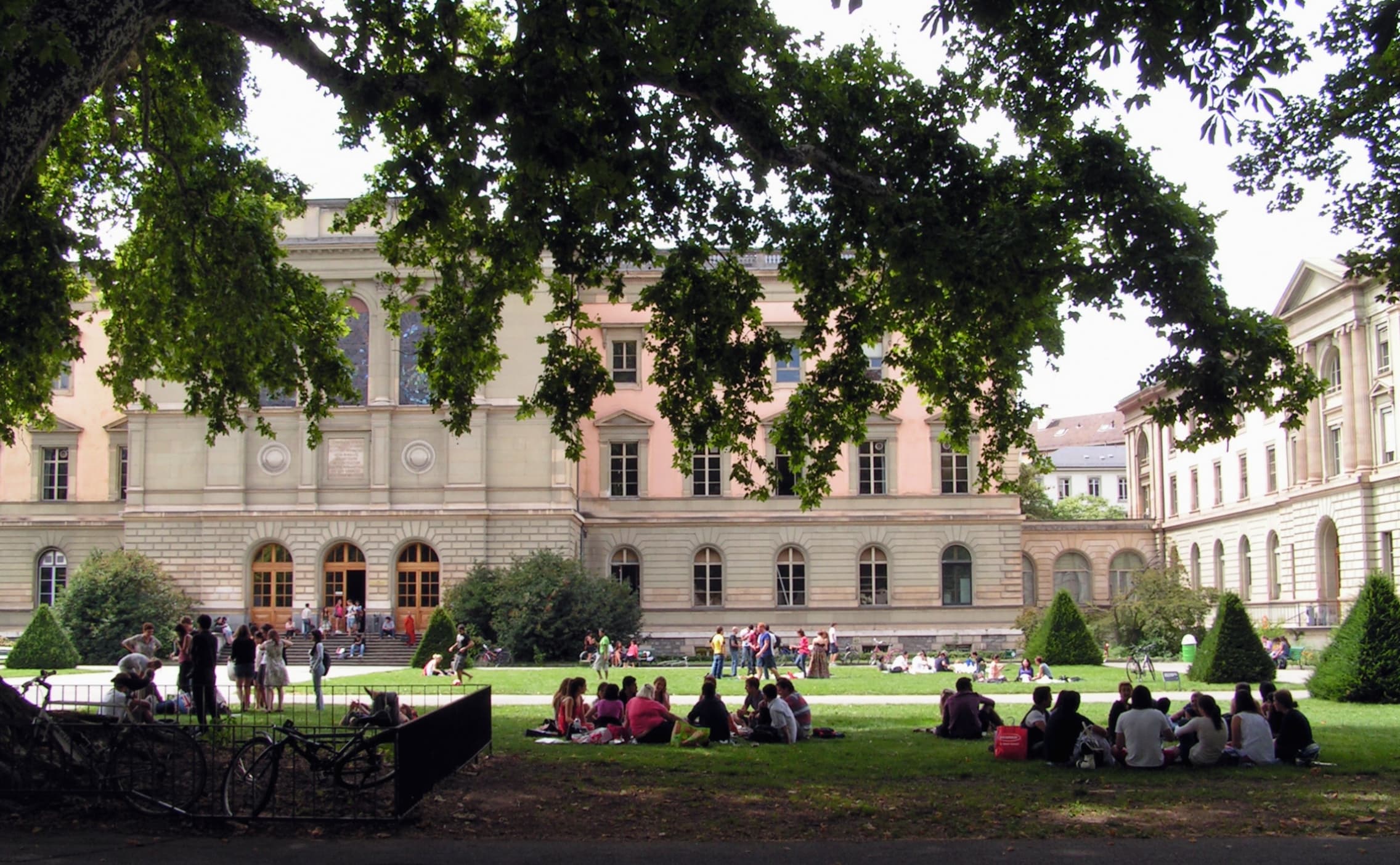 Master’s student observing the city of Geneva