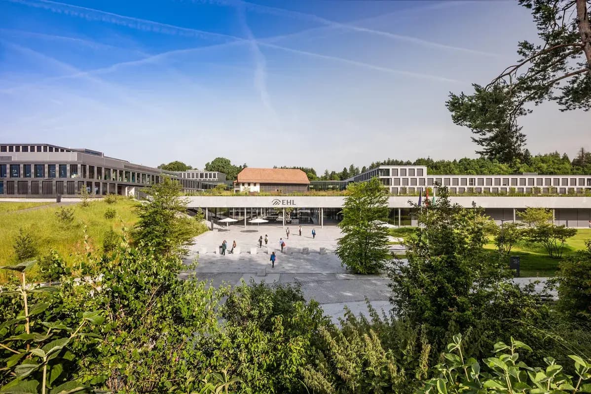 Main building of the EHL Lausanne campus